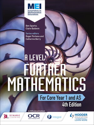 cover image of MEI a Level Further Mathematics Year 1 (AS)